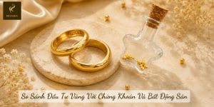 So Sánh Đầu Tư Vàng Với Chứng Khoán Và Bất Động Sản