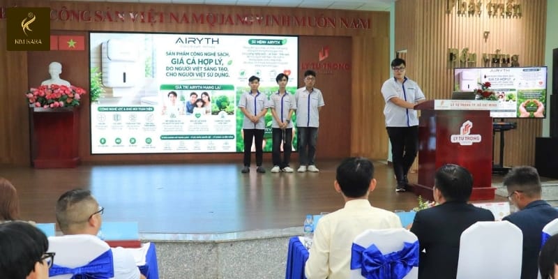 KIMKARA ĐỒNG HÀNH TÀI TRỢ CHƯƠNG TRÌNH Ý TƯỞNG KHỞI NGHIỆP CHO CÁC BẠN SINH VIÊN TRƯỜNG CAO ĐẲNG LÝ TỰ TRỌNG