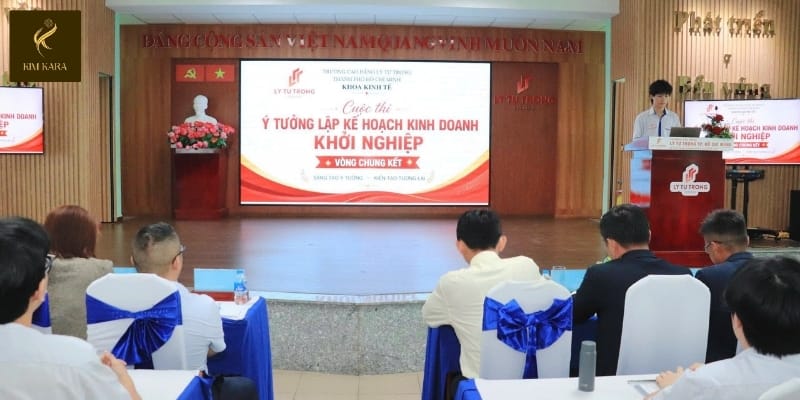 KIMKARA ĐỒNG HÀNH TÀI TRỢ CHƯƠNG TRÌNH Ý TƯỞNG KHỞI NGHIỆP CHO CÁC BẠN SINH VIÊN TRƯỜNG CAO ĐẲNG LÝ TỰ TRỌNG