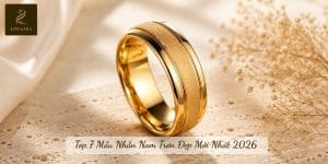 Top 7 Mẫu Nhẫn Nam Trơn Đẹp Mới Nhất 2026