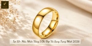Top 10+ Mẫu Nhẫn Vàng 1 Chỉ Đẹp Và Sang Trọng Nhất 2026