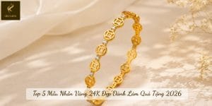 Top 5 Mẫu Nhẫn Vàng 24K Đẹp Dành Làm Quà Tặng 2026