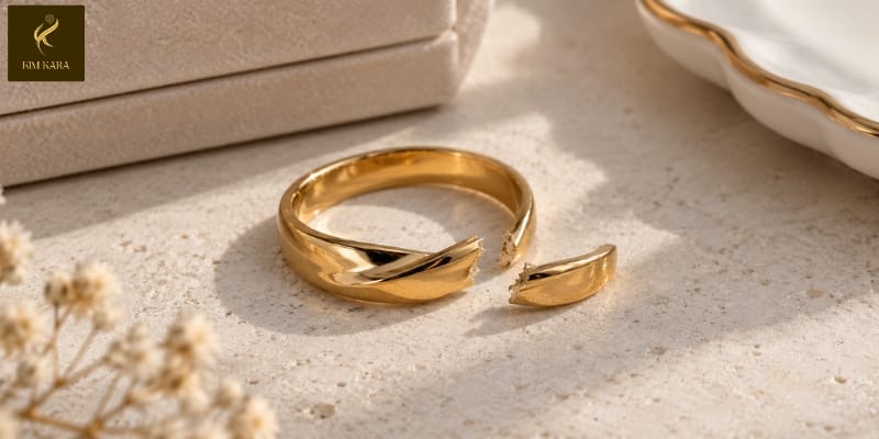 Nhẫn Vàng, Dây Chuyền Vàng Bị Đứt Gãy Có Sửa Được Không?