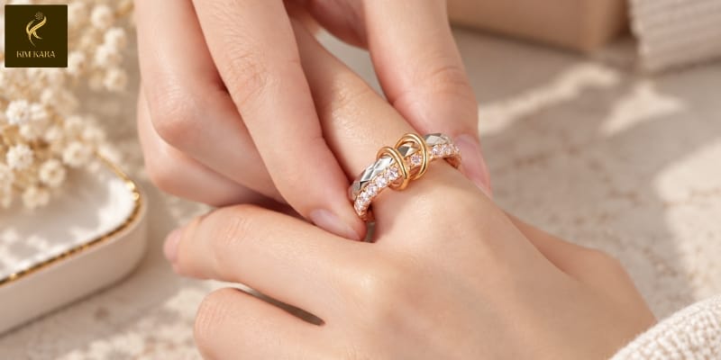 Nhẫn Vàng Bị Rộng Hay Chật Phải Làm Sao? Cách Khắc Phục