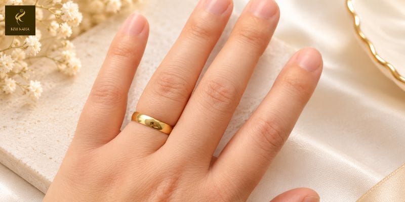 Nhẫn Vàng Bị Rộng Hay Chật Phải Làm Sao? Cách Khắc Phục